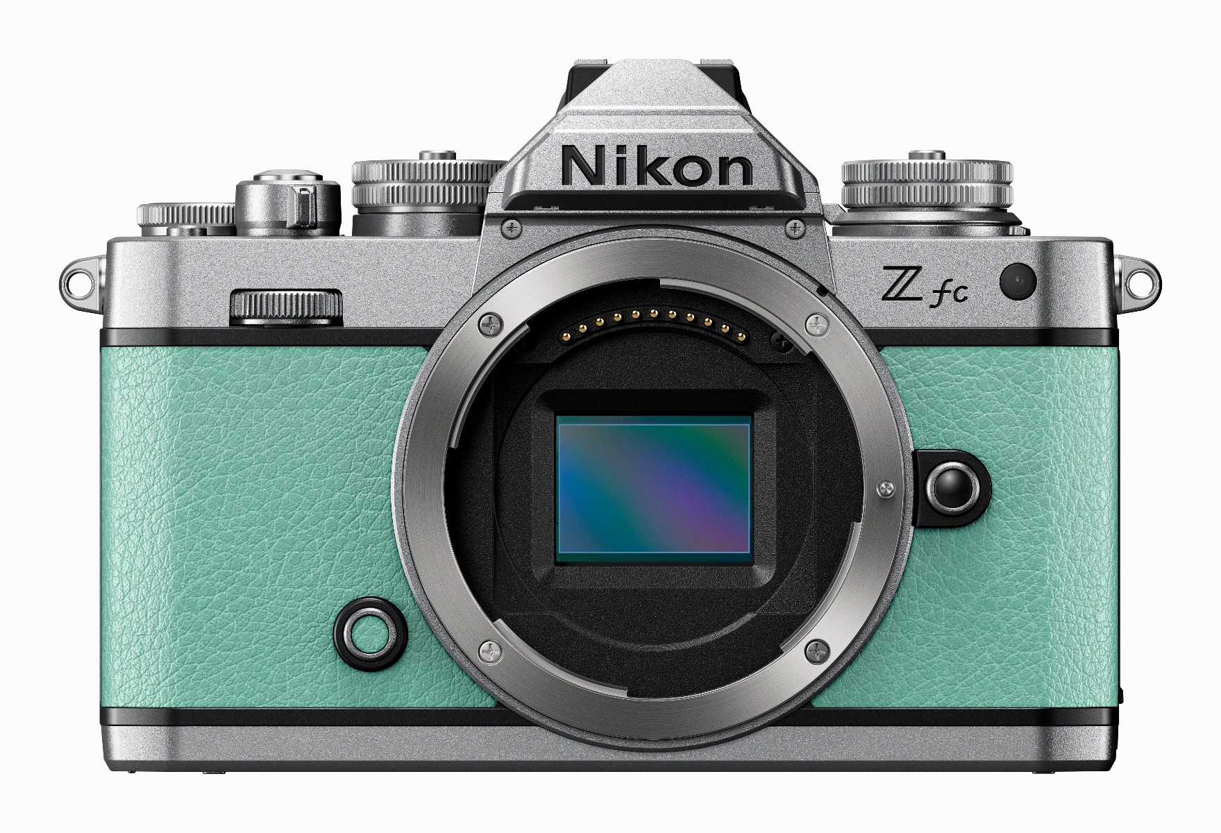 Nikon Z fc Mirrorless Camera with NIKKOR Z 28mm f/2.8 SE Lens (Mint Green) portrait photography