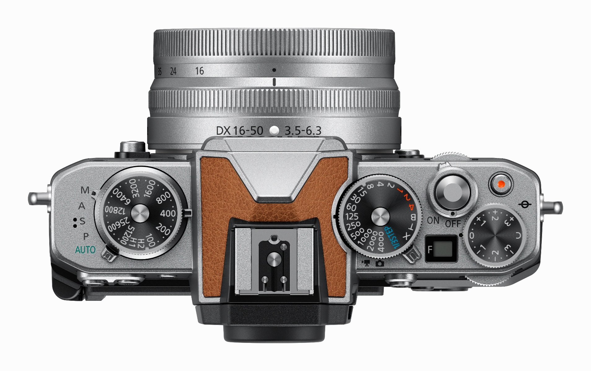 Nikon Z fc Mirrorless Camera with Z DX 16-50mm f/3.5-6.3 VR Lens (Amber Brown)