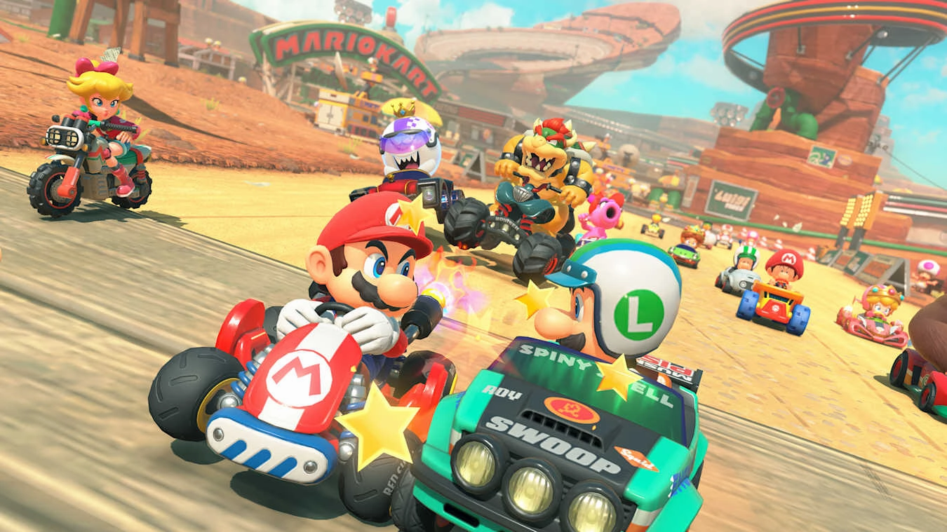 Nintendo Switch 2 Console with Mario Kart World USA ( CD ) Bundle