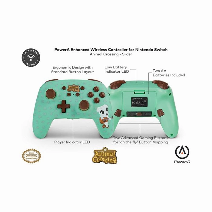 Nintendo Switch Animal Crossing Enhanced Wireless Controller - K.K. Slider