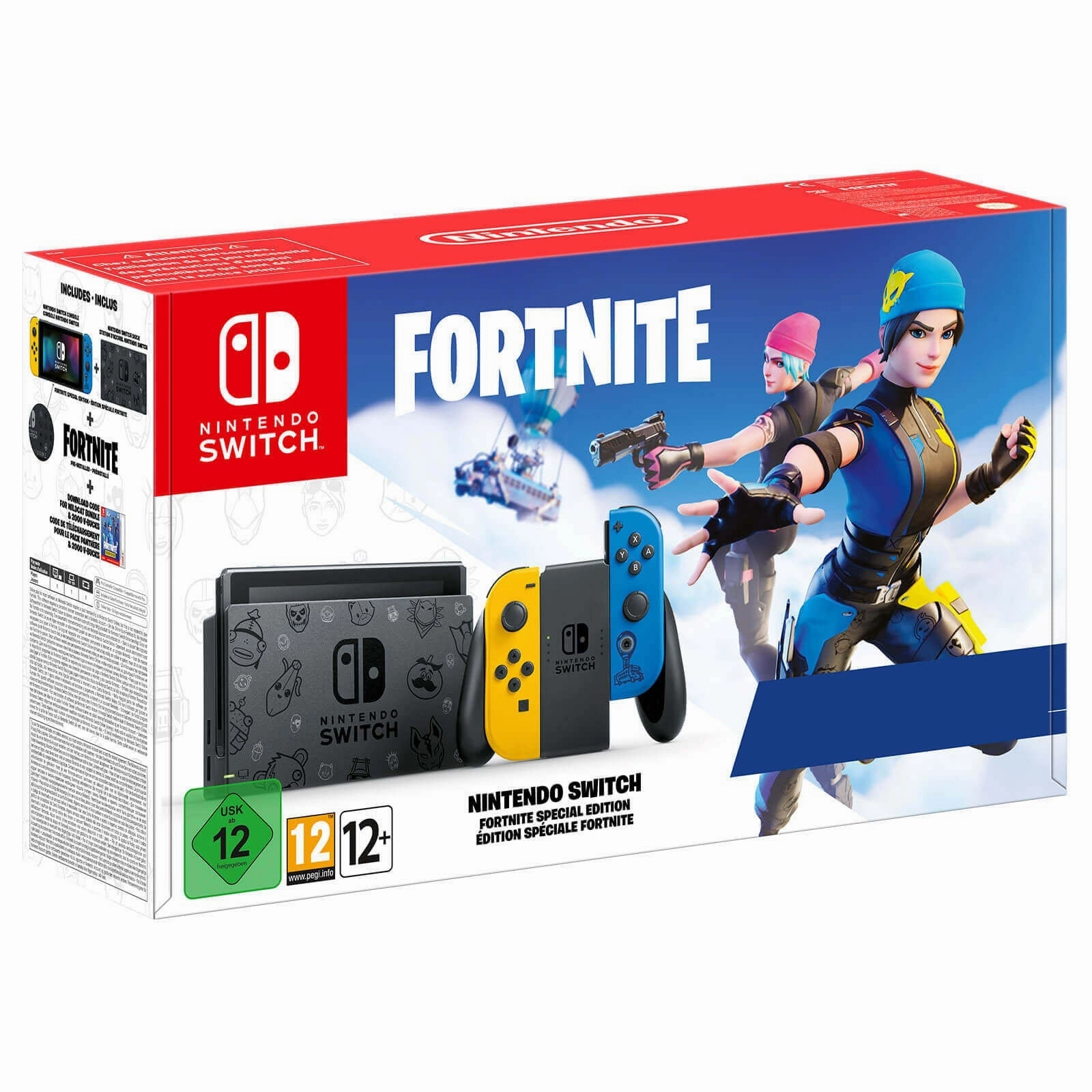 Nintendo Switch Fortnite Special Edition Console (Without Fortnite Card)