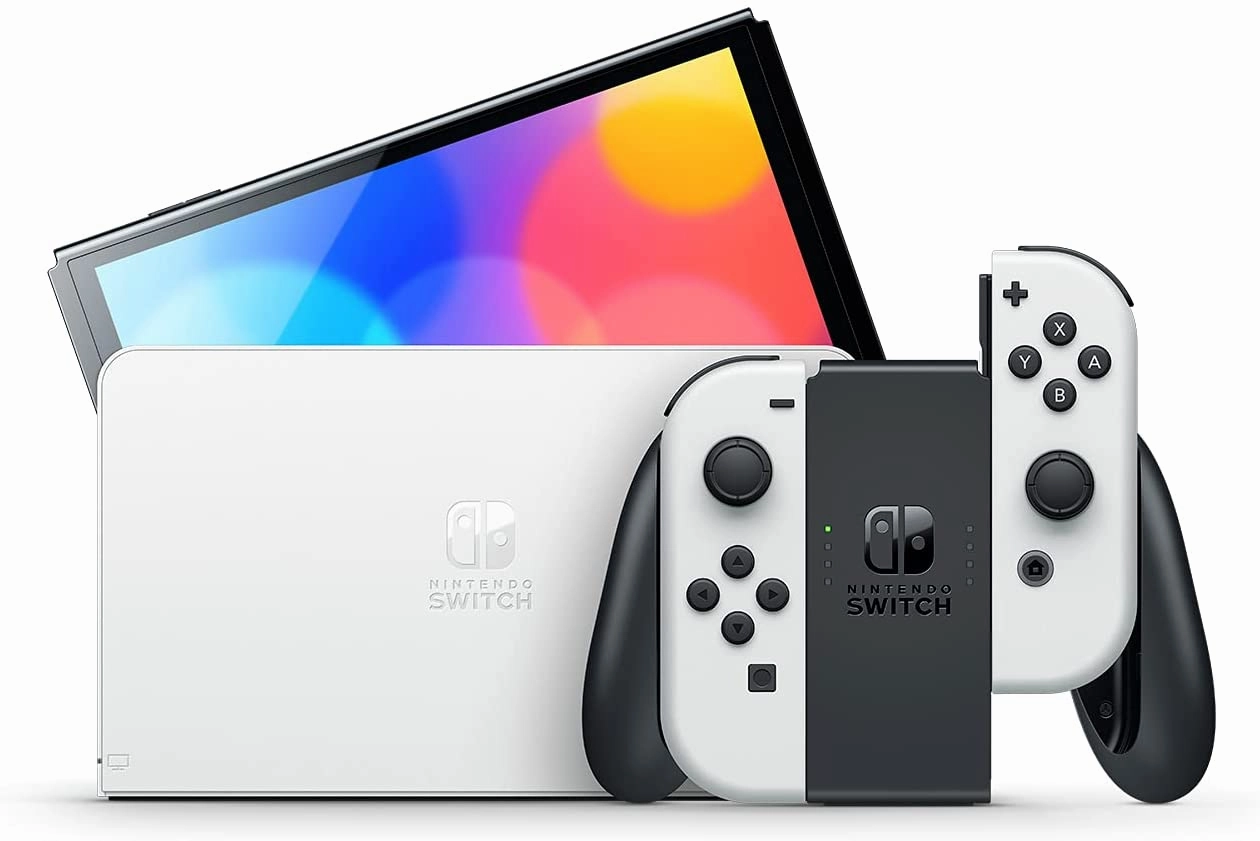 Nintendo Switch  OLED Model w/ White Joy-Con