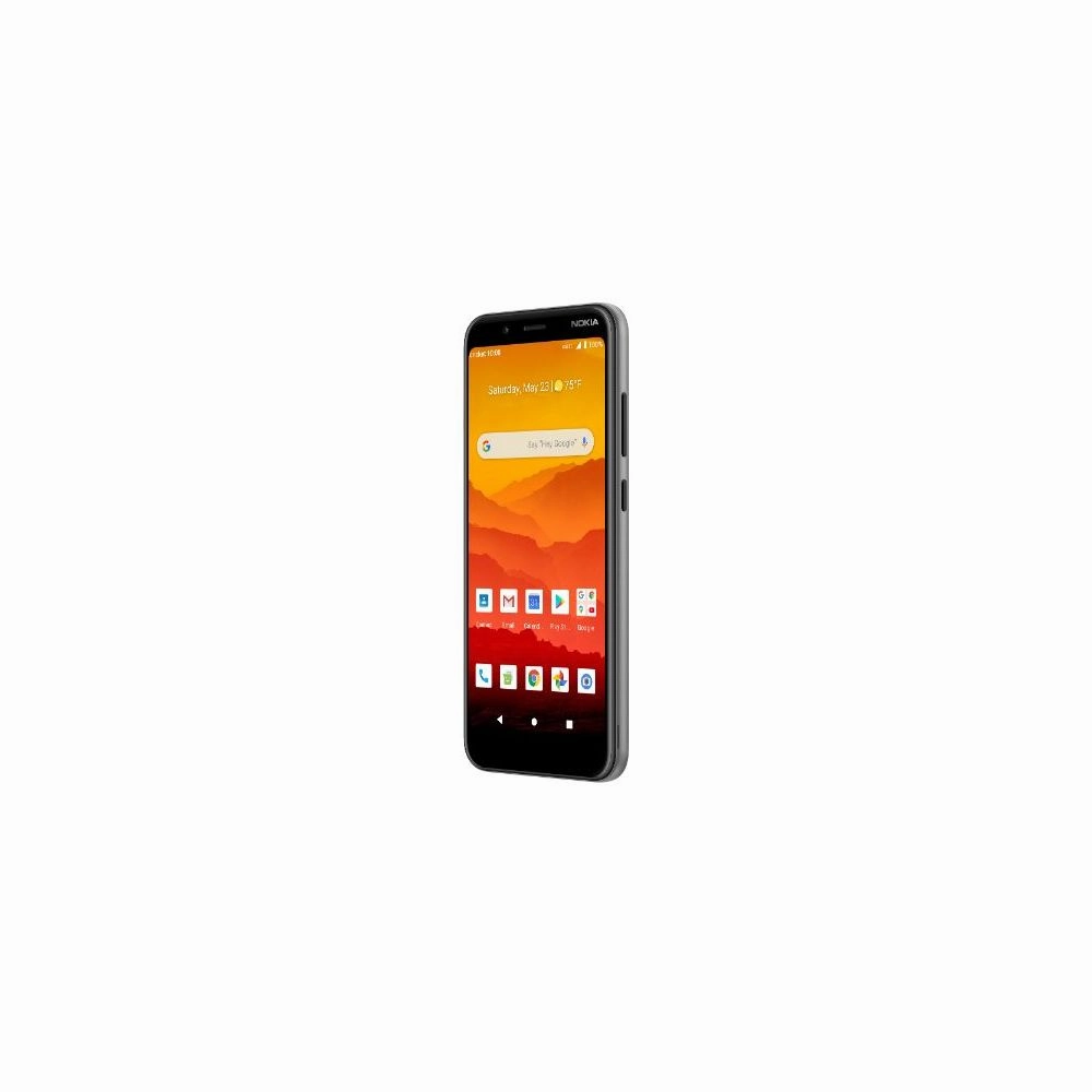 Nokia DNKN5002 Cricket Wireless C2 Tennen 32GB Prepaid Smartphone Steel