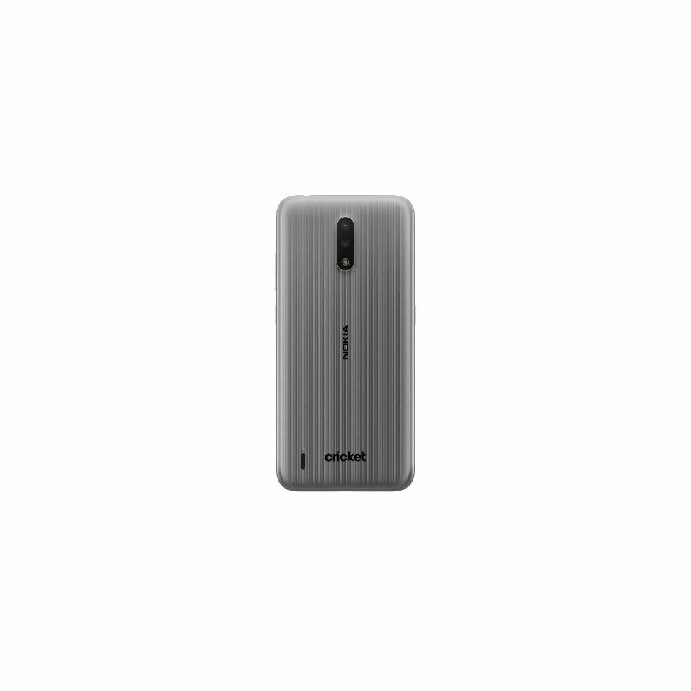 Nokia DNKN5002 Cricket Wireless C2 Tennen 32GB Prepaid Smartphone Steel
