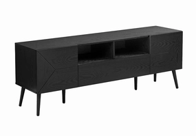 Norwood TV Stand - Black tv wall mount, 55 inch tv