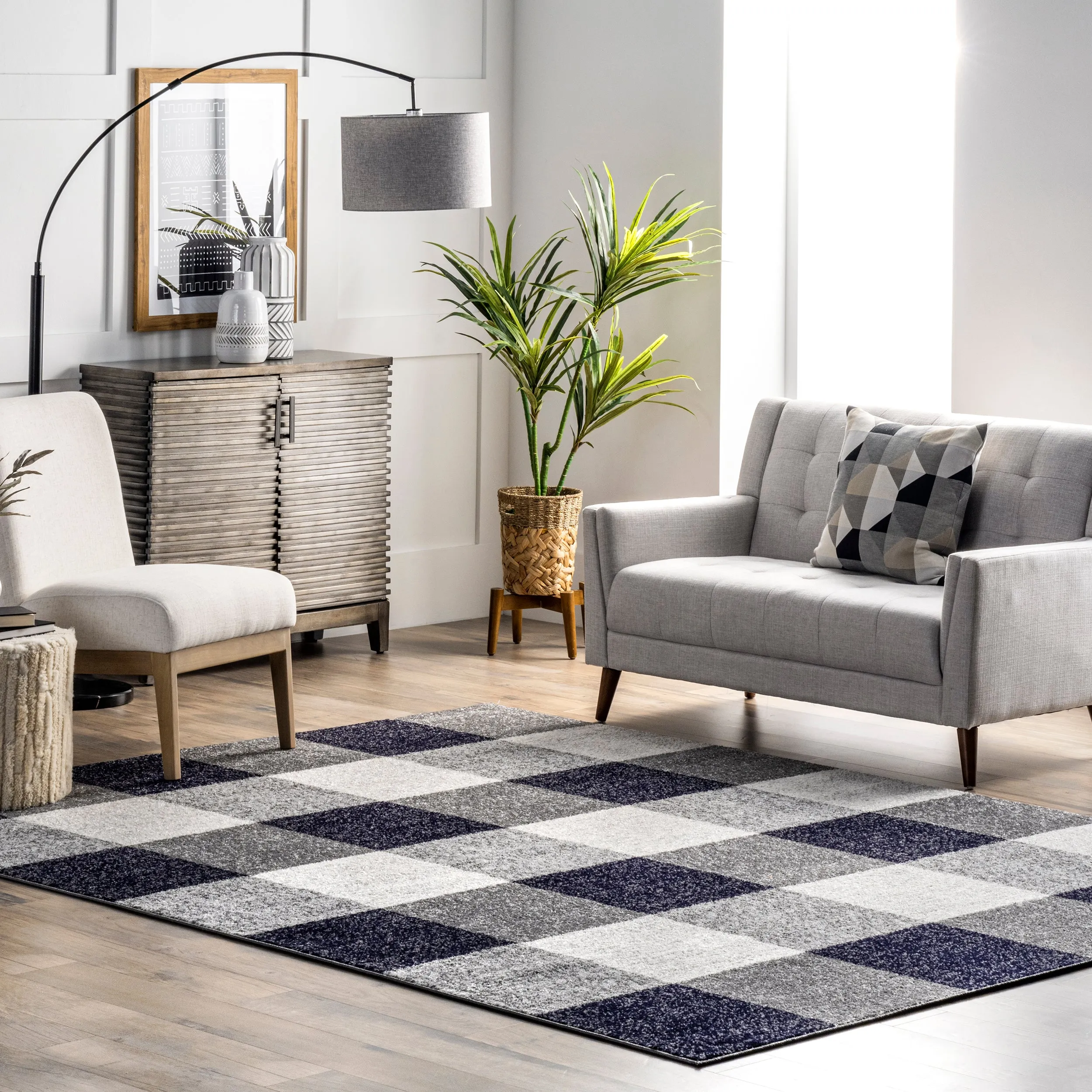 nuLOOM Aisha Buffalo Plaid Area Rug ecco Shoes