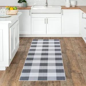 nuLOOM Lucy Machine Washable Farmhouse Buffalo Plaid Area Rug ecco Shoes