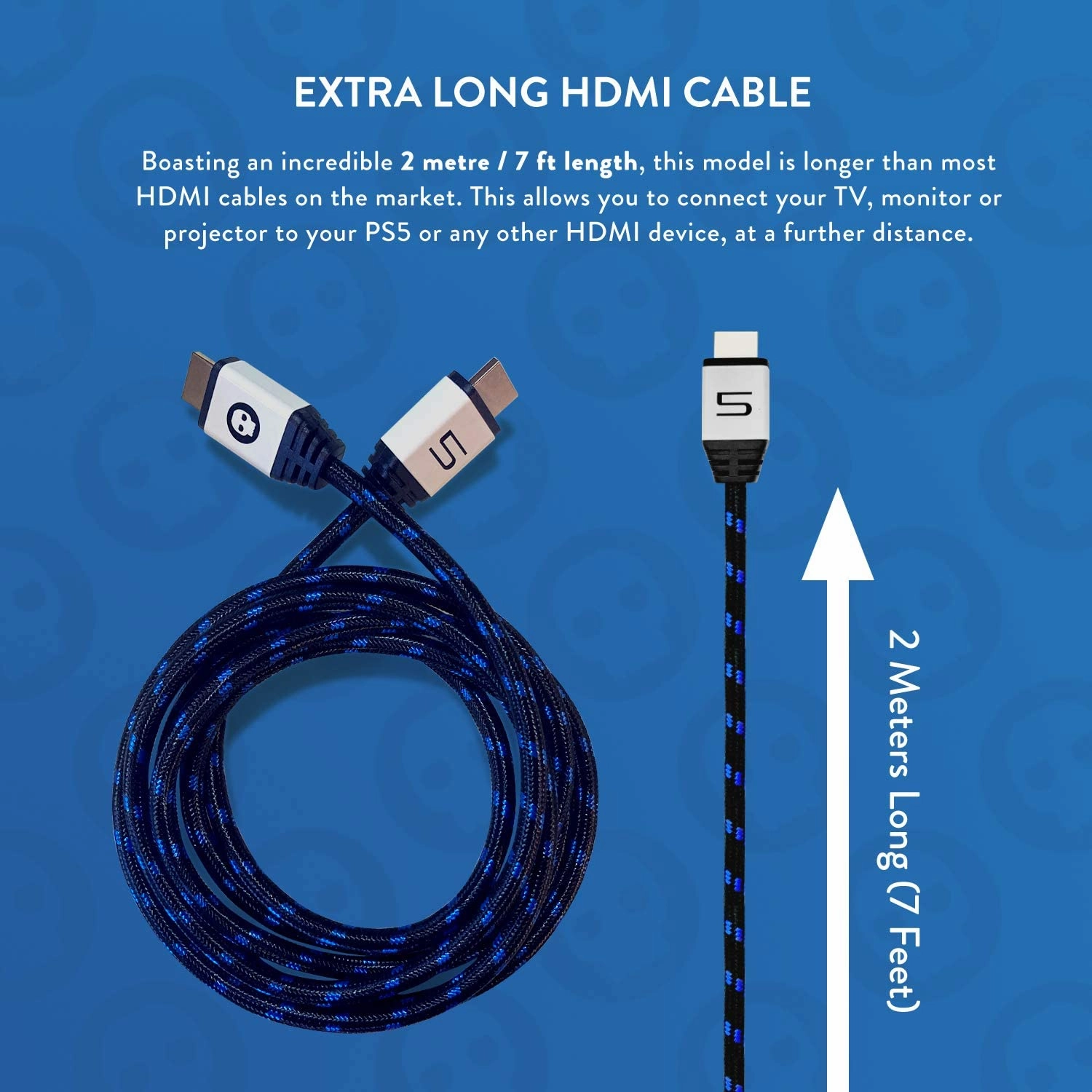 Numskull 4k Ultra HDMI Cable For PlayStation 5