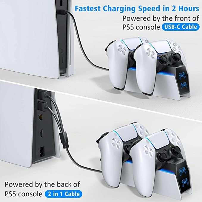 Oivo CHARGING DOCK FOR PS5 - White