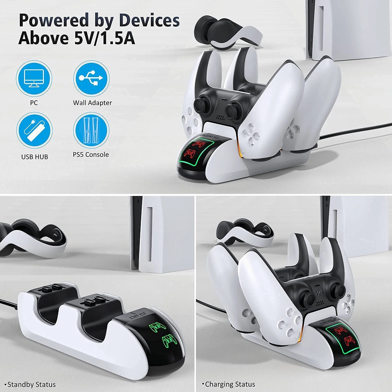 OIVO Dual Charging Dock IV-P5207 For PlayStation 5
