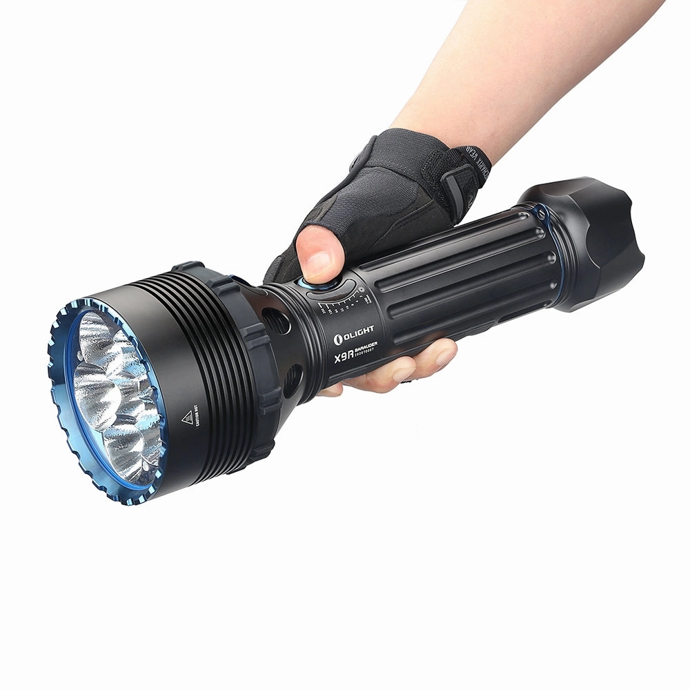 Olight X9R Marauder - 25,000 Lumens - Powerful Search Flashlight