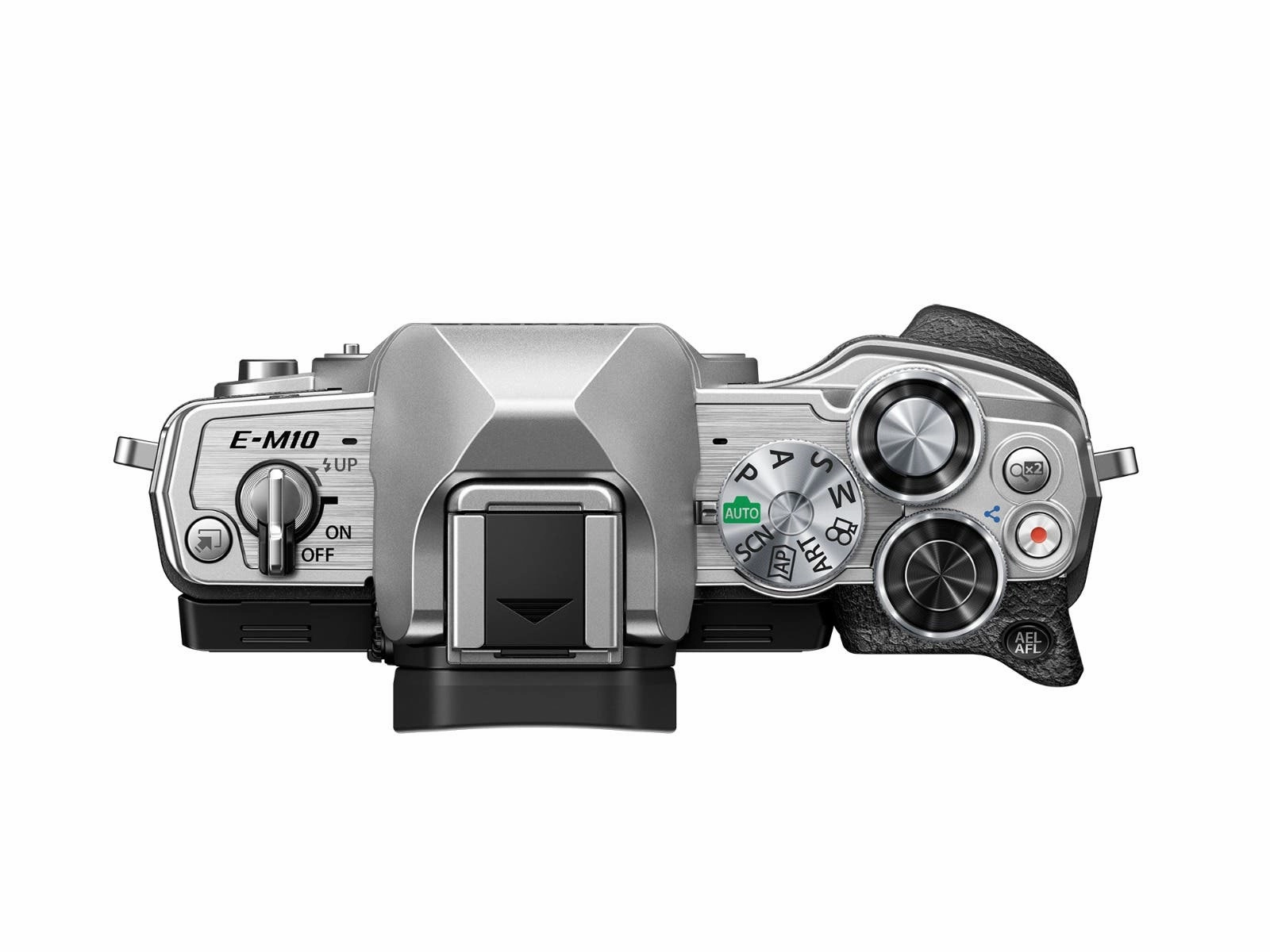 Olympus OM-D E-M10 Mark IV Mirrorless Compact Pro Camera Body Silver