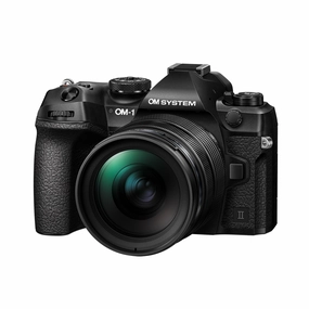 OM System OM-1 Mark II Mirrorless Camera with 12-40mm f/2.8 PRO II Lens digital camera