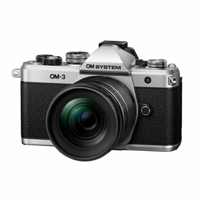 OM System OM-3 Mirrorless Camera with 12-45mm f/4 PRO Lens digital camera