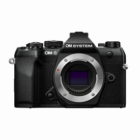 OM System OM-5 Mark II Mirrorless Camera - Black digital camera