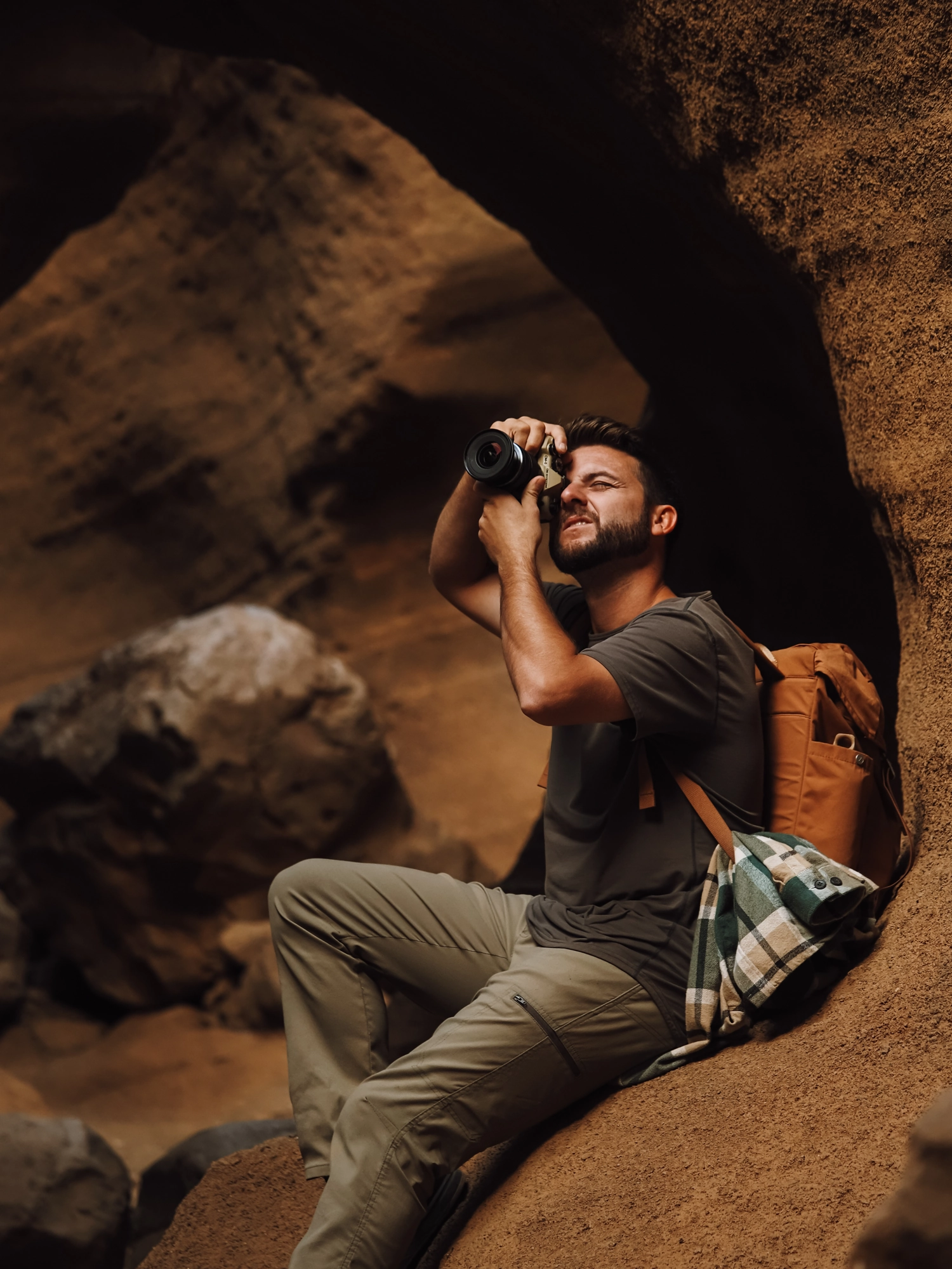 OM System OM-5 Mark II Mirrorless Camera - Sand Beige