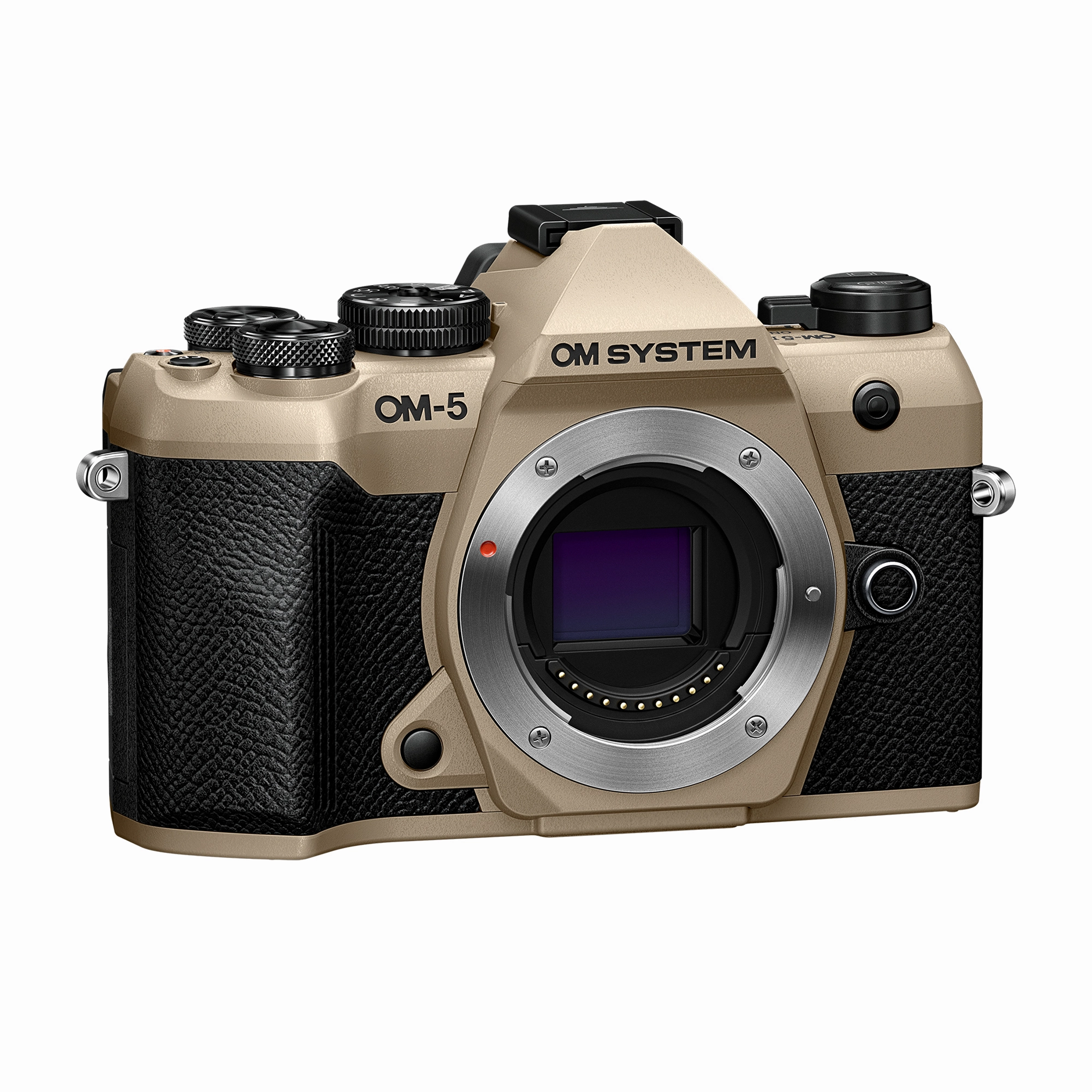 OM System OM-5 Mark II Mirrorless Camera - Sand Beige
