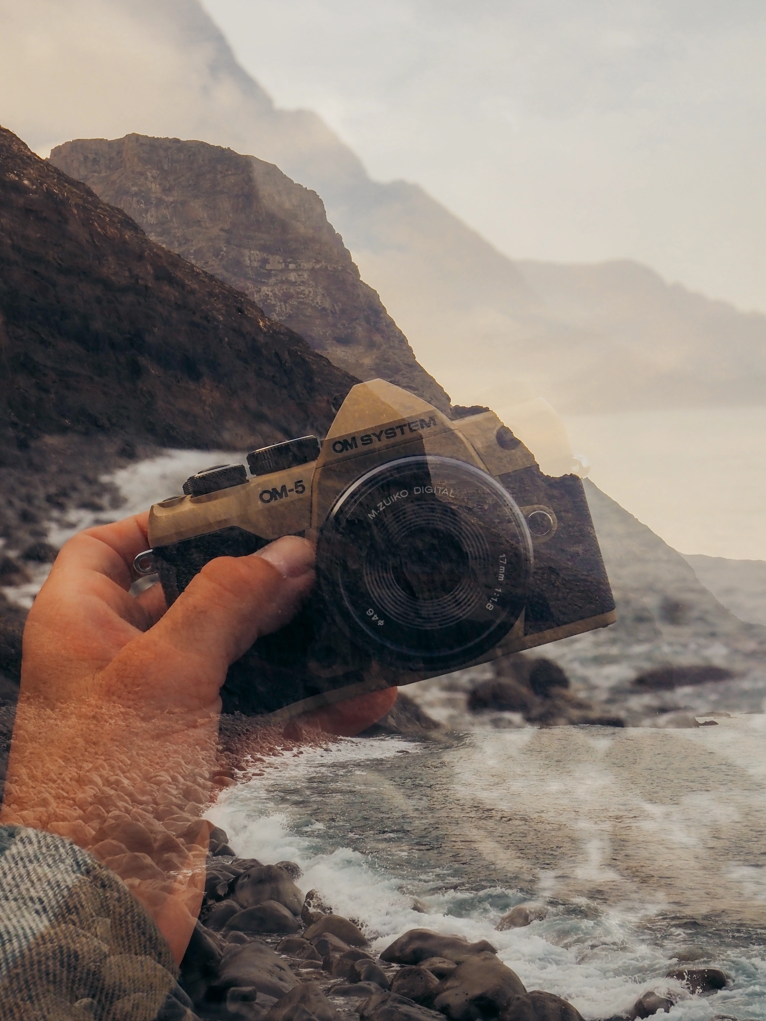 OM System OM-5 Mark II Mirrorless Camera - Sand Beige