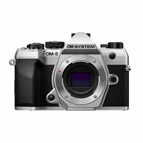 OM System OM-5 Mark II Mirrorless Camera - Silver digital camera