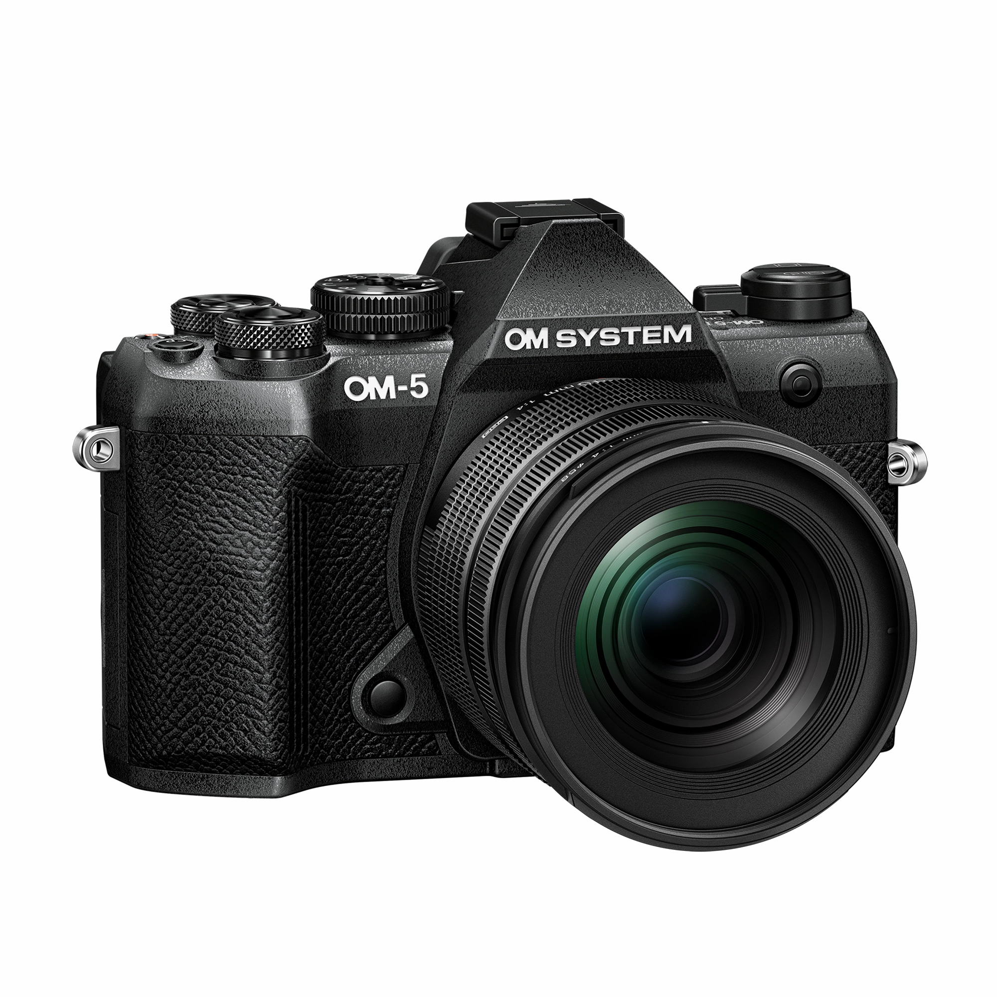 OM System OM-5 Mark II Mirrorless Camera with 12-45mm f/4.0 PRO Lens - Black digital camera