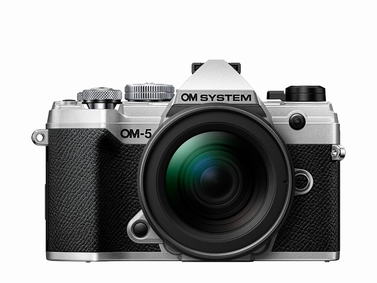 OM System OM-5 Mirrorless Camera with 12-45mm f/4 PRO Lens - Silver
