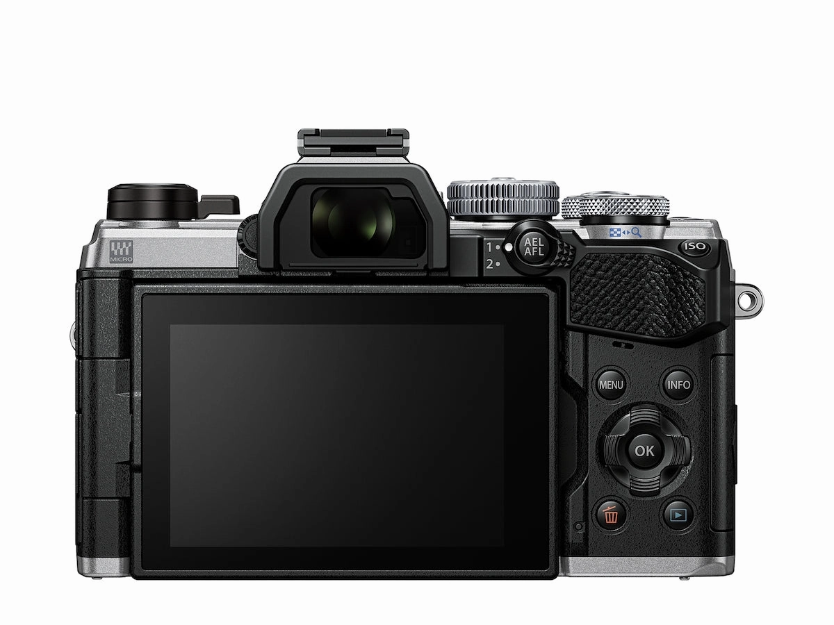 OM System OM-5 Mirrorless Camera with 12-45mm f/4 PRO Lens - Silver