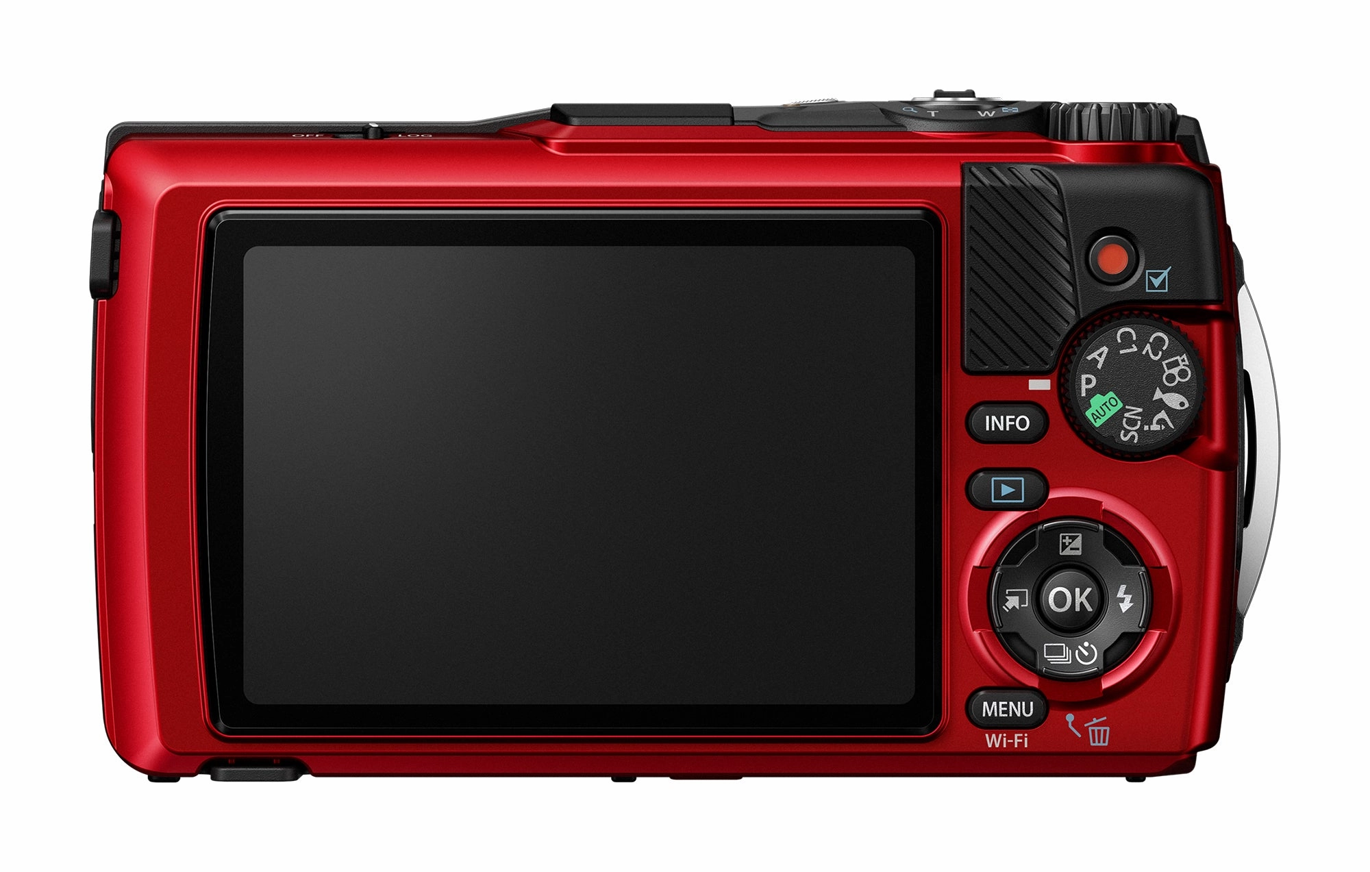 OM System Tough TG-7 Camera - Red