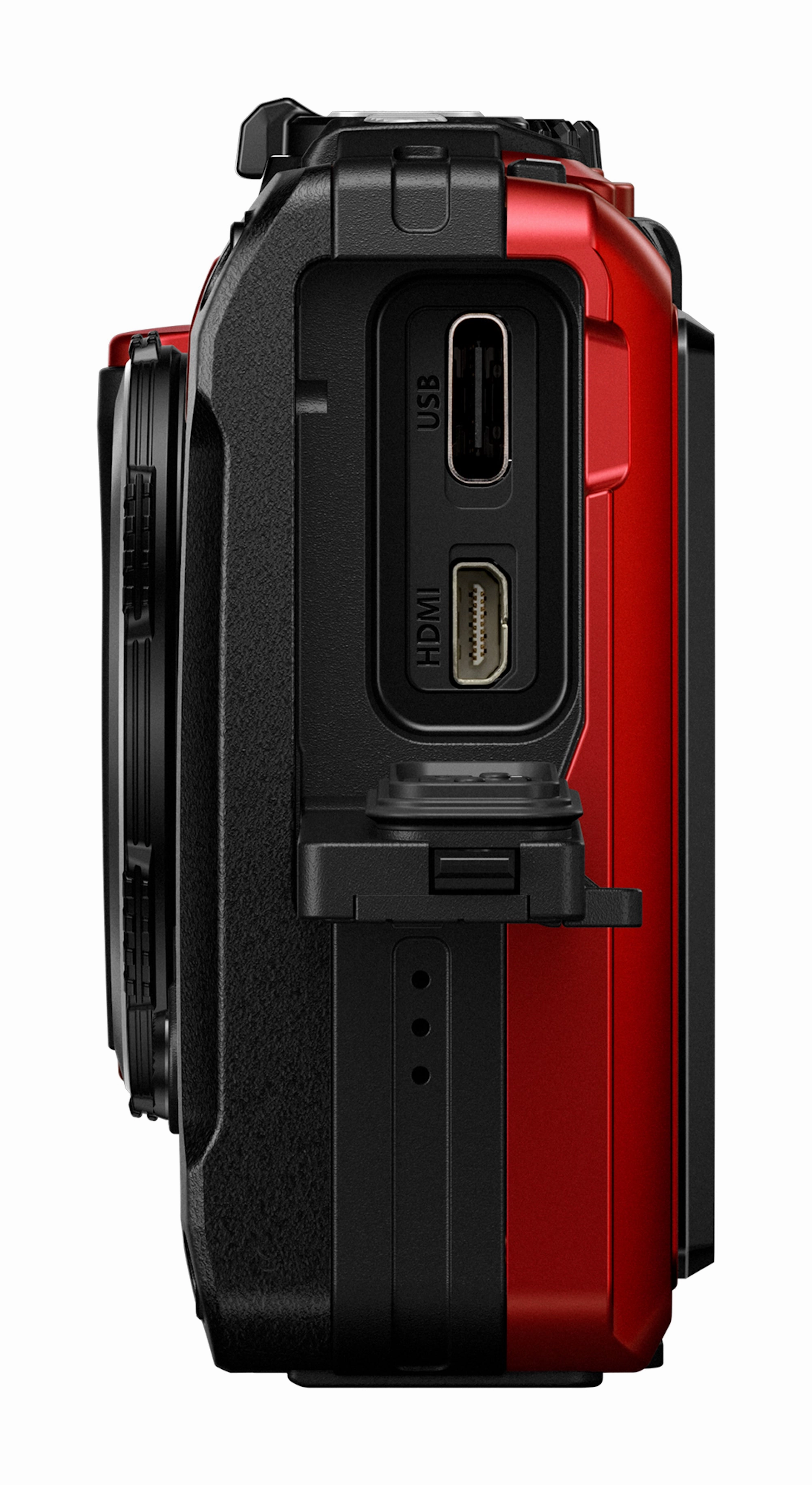 OM System Tough TG-7 Camera - Red