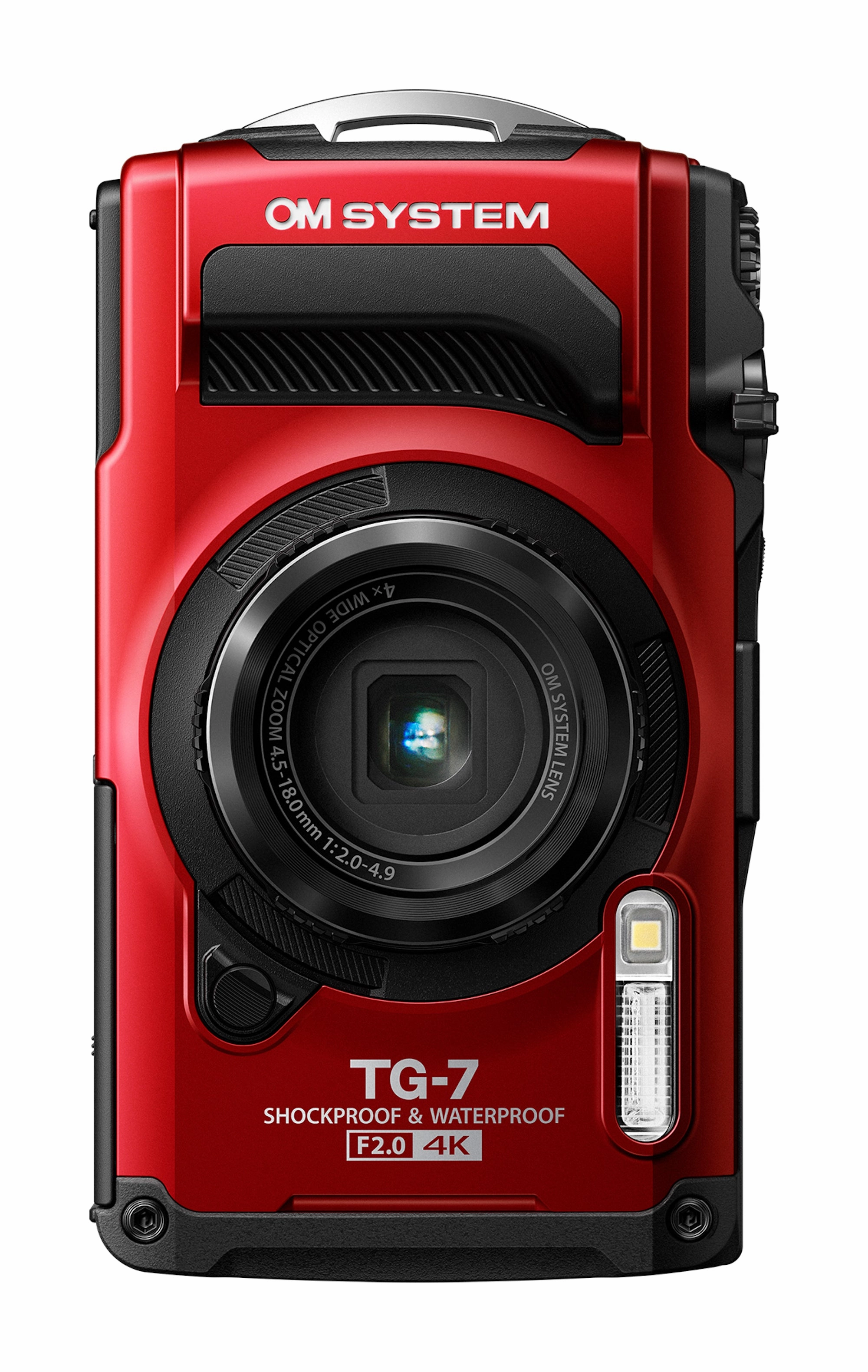 OM System Tough TG-7 Camera - Red
