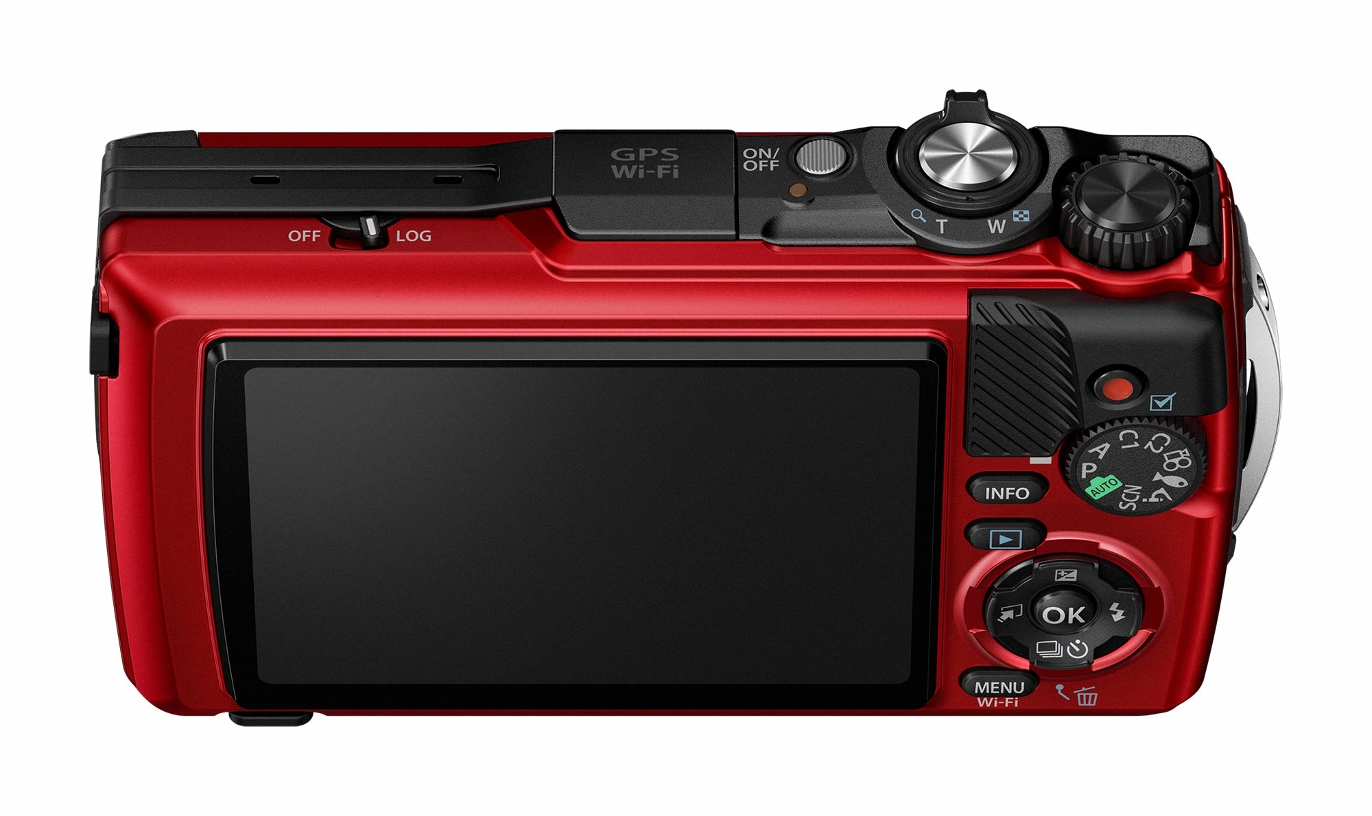 OM System Tough TG-7 Camera - Red