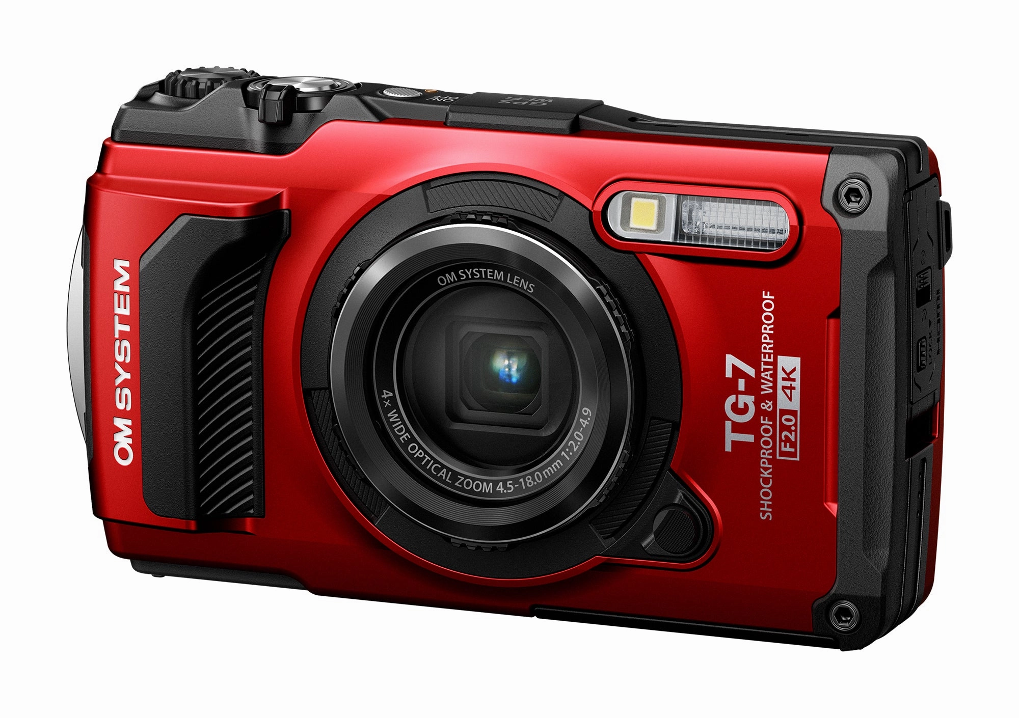 OM System Tough TG-7 Camera - Red