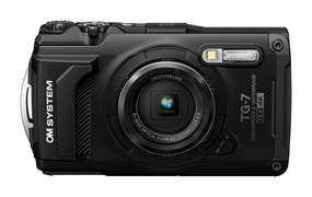 OM System Tough TG-7 Digital Camera (Black) photo