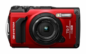 OM System Tough TG-7 Digital Camera (Red) photo