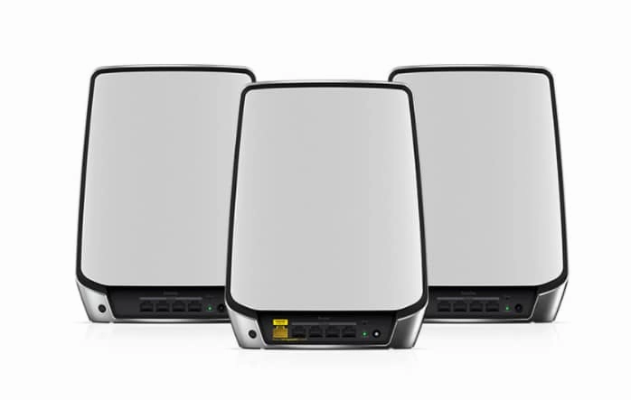 Orbi Tri-Band WiFi 6 Mesh System, 6Gbps, Router   2 Satellites (AX6000)
