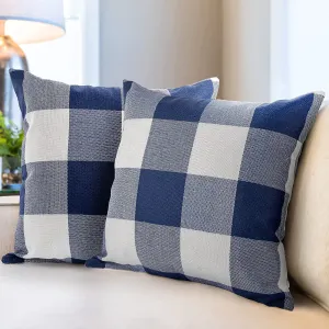 Pack of 2 Buffalo Plaid Throw Pillow Covers (18x18 Inch) ecco Shoes