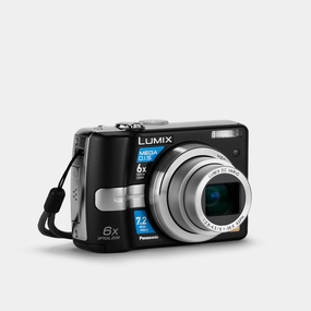Panasonic Lumix DMC-LZ7 Black Point and Shoot Digital Camera canon