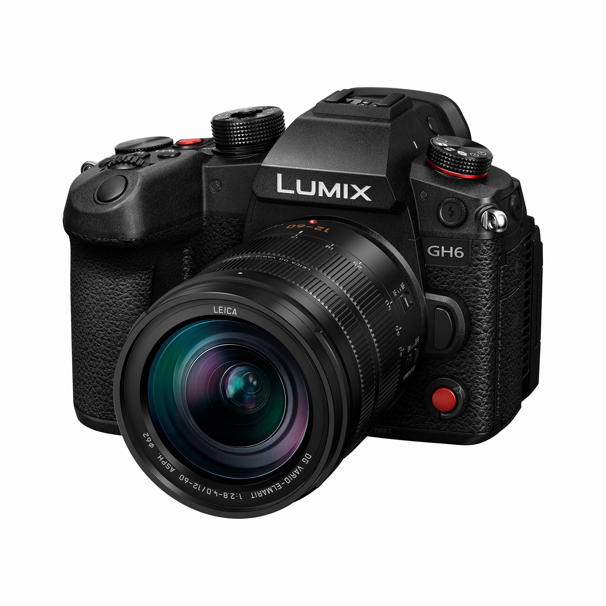 Panasonic Lumix GH6 Mirrorless Camera with 12-60mm f/2.8-4 Lens