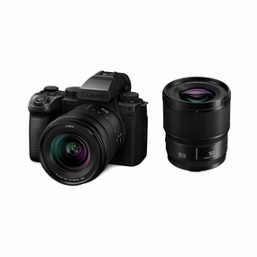 Panasonic Lumix S5 IIX Mirrorless Camera with 20-60mm f/3.5-5.6 & 50mm f/1.8 Lenses Kit digital camera