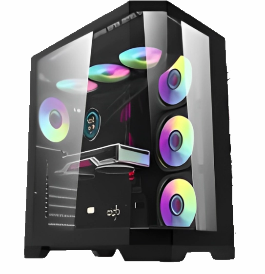 PC Bundle: PC Gaming i5-12400F/RTX 3050/16GB DDR4/1TB with Sades Russula /24" FHD/ HDMI 2.1/ 1ms/120Hz/IPS/Flat Monitor & Sades Battle Ram Keyboard/Mouse/Mousepad