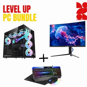 PC Bundle: PC Gaming i7-14700KF/RTX 5070 Ti/32GB DDR5/1TB with Sades BX-Jellyfish /27" FHD/ HDMI 2.1/0.5ms/280Hz/VA/Flat Monitor & Sades Battle Ram Keyboard/Mouse/Mousepad