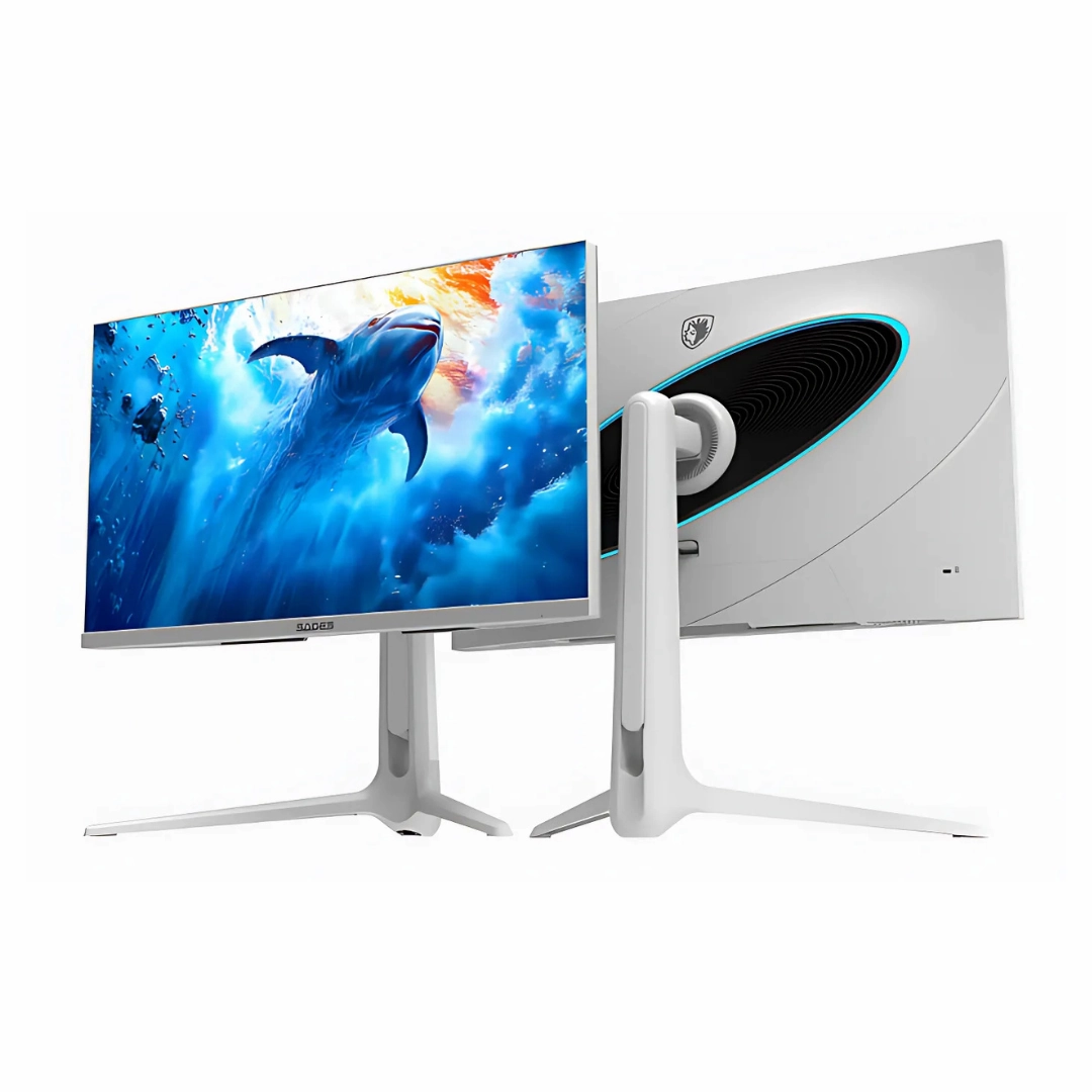 PC Bundle: PC Gaming I9-14900K/RTX 5080/32GB DDR5/2TB with Sades RS-Dolphin  /27" Dual mode: UHD (4K) 3840x2160 160Hz / FHD 320Hz/ HDMI 2.1/ 0.5ms/IPS/Flat Monitor