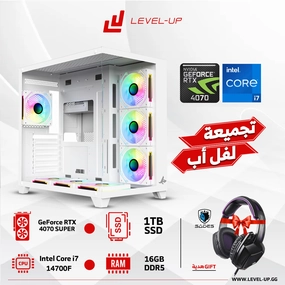 PC Gaming Intel Core i7-14700F, PNY RTX 4070 Super, 16GB DDR5 RAM