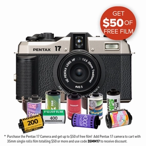Pentax 17 Film Camera mirrorless camera