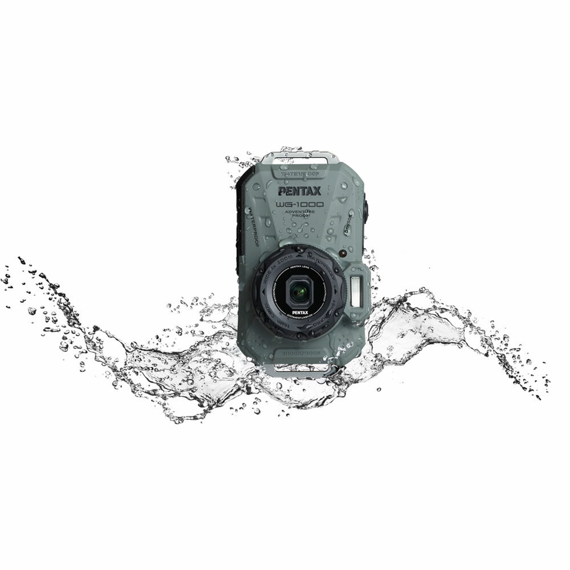 Pentax WG-1000 All-Weather Digital Camera - Olive