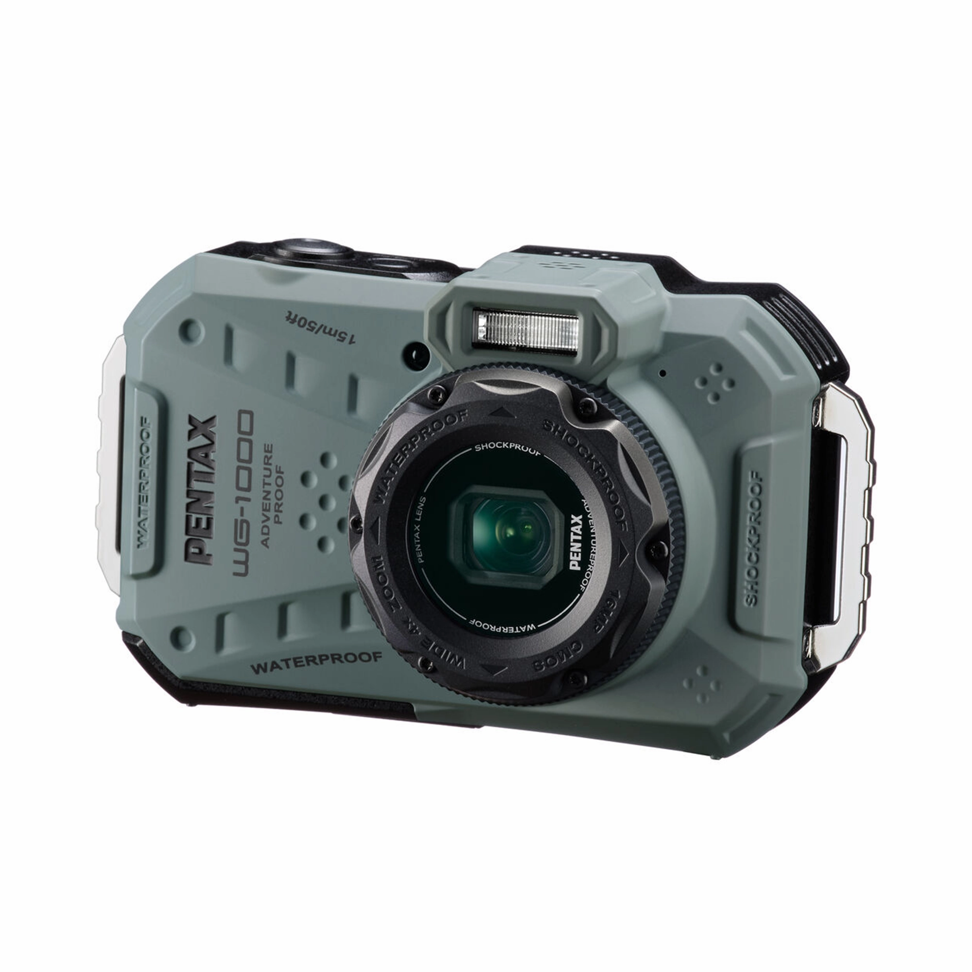 Pentax WG-1000 All-Weather Digital Camera - Olive
