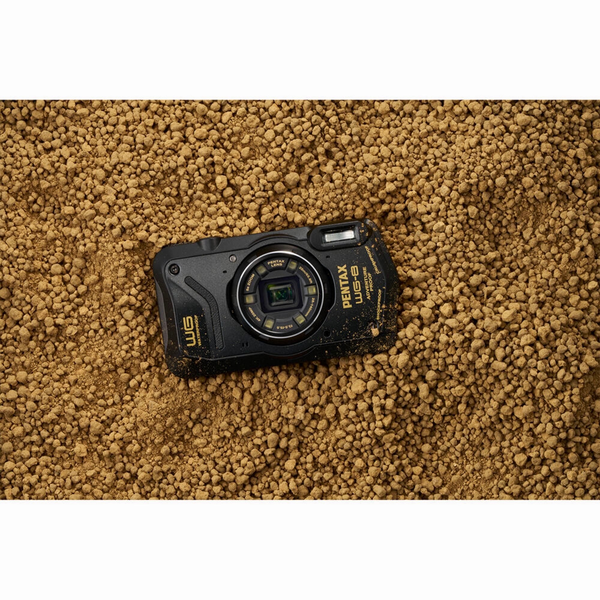 Pentax WG-8 All-Weather Digital Camera - Black