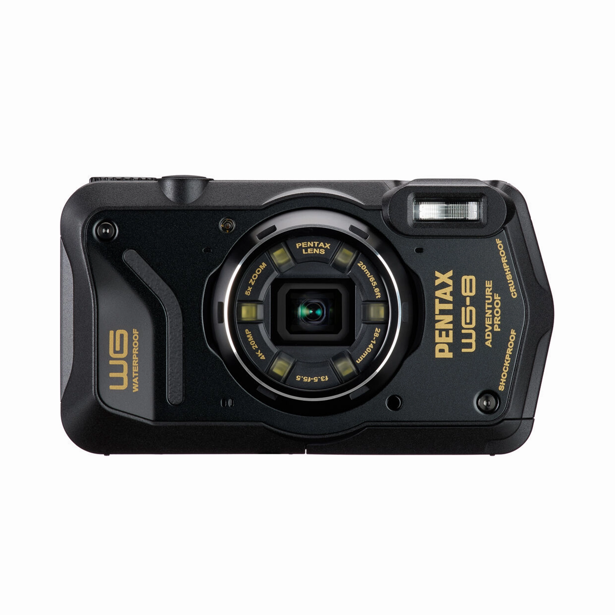 Pentax WG-8 All-Weather Digital Camera - Black dslr camera