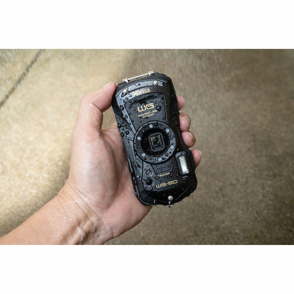 Pentax WG-90 All-Weather Digital Camera - Black