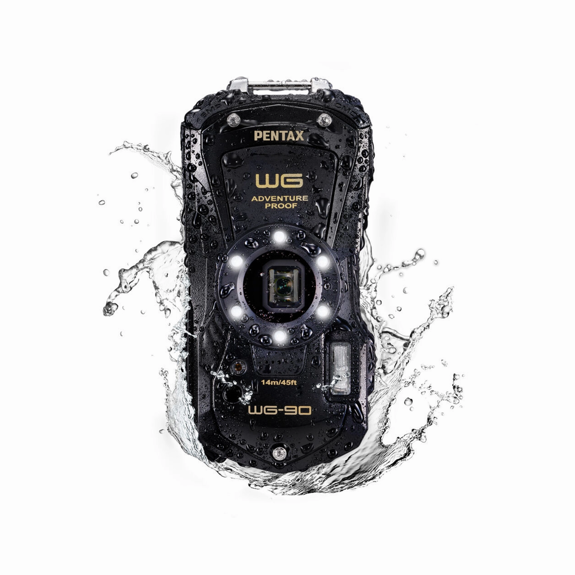 Pentax WG-90 All-Weather Digital Camera - Black