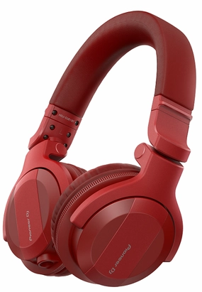 Pioneer HDJ-CUE Wireless DJ Headphones (Red) noise cancelling headphones, bluetooth earbuds